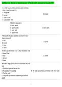 California General Contractor B Test with Answers Graded A&plus;