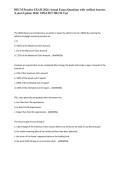 HECM Practice EXAM 2025 &lpar;Actual Exam&rpar; Questions with verified Answers &lpar;Latest Update 2025&rpar; UPDATE&excl;&excl; HECM Test&NewLine;