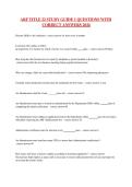 ARF TITLE 22 STUDY GUIDE 1 QUESTIONS WITH CORRECT ANSWERS 2026
