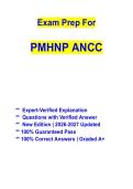 PMHNP ANCC Exam Practice Questions with 100&percnt; Correct & Verified Answers &vert; Psychiatric Mental Health Certification Study Guide &vert; 2026&ndash;2027