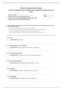 ATI RN LEADERSHIP MANAGEMENT PROCTORED EXAM 250&plus; COMPLETE EXAM QUESTIONS AND ANSWERS 100&percnt; VERIFIED A&plus; GRADE ASSURED&excl;&excl;&excl;&excl;&excl; NEW LATEST UPDATE&excl;&excl;&excl;