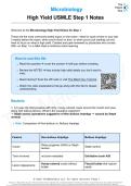 USMLE Step 1 Microbiology High-Yield Notes&colon; Bacteria&comma; Viruses&comma; Fungi&comma; Parasites & Antimicrobial Pharmacology