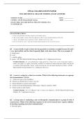 NUR 2488 MENTAL HEALTH NURSING EXAM 2026 COMPLETE EXAM QUESTIONS AND ANSWERS 100&percnt; VERIFIED A&plus; GRADE ASSURED&excl;&excl;&excl;&excl;&excl; NEW LATEST UPDATE&excl;&excl;&excl;