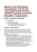 2026&sol;2027 BANCO DE PRUEBAS S-TIER&colon; Hematolog&iacute;a Cl&iacute;nica &lpar;Basado en Rodak 7&ordf; Edici&oacute;n&rpar; &vert; 17&plus; Casos Cl&iacute;nicos &plus; Actualizaciones OMS 