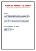 Relias Dysrhythmia Basic B Test&colon; 100 Q&A ECG Rhythm Interpretation Exam &lpar;2026-2027 Updated&rpar;