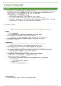 Staatsrecht Samenvatting &vert; Universiteit Gent &vert; 2025&sol;2026