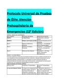 2026&sol;2027 Banco de Preguntas S-Tier&colon; Protocolo Universal de Atenci&oacute;n Prehospitalaria de Emergencias &lpar;12&ordf; Edici&oacute;n&rpar; &vert; 18&plus; Casos Cl&iacute;nicos &plus; Justificaciones