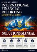 Solutions Manual for International Financial Reporting&colon; A Practical Guide&comma; 9th Edition &lpar;Alan Melville&comma; 2025&rpar; &vert; All Chapters 1&ndash;24 Covered