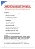 COMSAE 115 EXAM &rsqb; &lpar;LATEST 2026 UPDATE&rpar; &vert; COMPLETE ACCURATE EXAM WITH REAL QUESTIONS AND CORRECT VERIFIED SOLUTIONS &vert; DETAILED RATIONALES INCLUDED &vert; NEWEST UPDATED VERSION 2026 EDITION &vert; GUARANTEED SUCCESS A&plus; &vert; BRAND NEW STUDY GUIDE