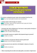 APEA 3P High Stakes Exam &vert; Complete Practice Exam with 75 Verified Questions & Answers &vert; Exam Prep Study Guide