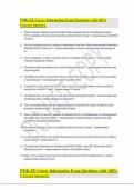 PMK-EE Career Information Exam Questions with 100&percnt; Correct Answers&period;