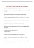 ACC 311 Exam 1 &vert; UPDATED Questions with 100&percnt; Correct Answers&NewLine;