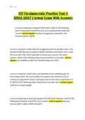 ATI Fundamentals Practice Test A 2026&ndash;2027 &vert; Comprehensive Practice Questions & Answers