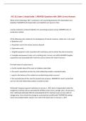 ACC 311 Exam 1 Study Guide &vert; UPDATED Questions with 100&percnt; Correct Answers&NewLine;