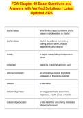 PCA Chapter 48 Exam Questions and&NewLine;Answers with Verified Solutions &vert; Latest&NewLine;Updated 2026&NewLine;