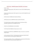 API 570 Exam &vert; UPDATED Questions with 100&percnt; Correct Answers&NewLine;
