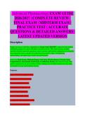 Advanced Pharmacology EXAM STUDY GUIDE 2026&sol;2027 ACCURATE QUESTIONS WITH CORRECT DETAILED SOLUTIONS &vert;&vert; 100&percnt; GUARANTEED PASS NEWEST VERSION &vert; Galen College of Nursing