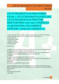 ATI Fundamentals Proctored Exam 1 & Retake Prep &vert; 350 Comprehensive Practice Questions & Answers &vert; 2026&ndash;2027
