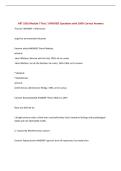 ART 1001 Module 7 Test &vert; UPDATED Questions with 100&percnt; Correct Answers&NewLine;