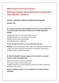 NBCE PT Boards Exam Prep Test Bank 2&NewLine;500 Practice Questions with Verified Answers and Rationales &vert; &NewLine;Latest 2026-2027 &vert; Graded A&plus;
