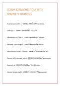 CCBMA EXAM QUESTIONS WITH COMPLETE SOLITIONS 