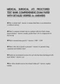 ATI Medical Surgical Proctored Exam &vert; Comprehensive Practice Questions & Detailed Answers