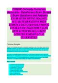 Cohesity Protection Associate &lpar;COH100&rpar; Certification EXAM STUDY GUIDE 2026&sol;2027 ACCURATE QUESTIONS WITH CORRECT DETAILED SOLUTIONS &vert;&vert; 100&percnt; GUARANTEED PASS NEWEST VERSION &vert; Galen College of Nursing