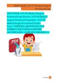 ATI PN Medical Surgical Proctored Exam &vert; Comprehensive Practice Questions & Detailed Answers with Rationales