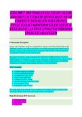 Colorado State University &lpar;CSU&rpar; MKT 305 Final Exam EXAM STUDY GUIDE 2026&sol;2027 ACCURATE QUESTIONS WITH CORRECT DETAILED SOLUTIONS &vert;&vert; 100&percnt; GUARANTEED PASS NEWEST VERSION &vert; Galen College of Nursing
