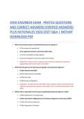OHIO ENGINEER EXAM&Tab;PRATICE QUESTIONS AND CORRECT ANSWERS &lpar;VERIFIED ANSWERS&rpar; PLUS RATIONALES 2026&vert;2027 Q&A &vert; INSTANT DOWNLOAD PDF