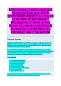 Landscape Architect Registration Examination &lpar;LARE&rpar; Inventory EXAM STUDY GUIDE 2026&sol;2027 ACCURATE QUESTIONS WITH CORRECT DETAILED SOLUTIONS &vert;&vert; 100&percnt; GUARANTEED PASS NEWEST VERSION &vert; Galen College of Nursing
