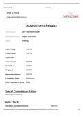 Simucase  Julie - Assessment full Transcript &vert; 100&percnt; Competency Score &vert; With complete solution Rated A&plus; &vert; 2026