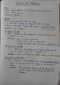 Neat and Clean Physics Notes