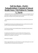 NR 341 &ndash; Pathophysiology&NewLine;