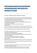 PSW Foundations Module 2 Test Actual 2025&sol;2026 with Detailed Rationales &vert; 100&percnt; Verified &vert; Pass Guaranteed &ndash; A&plus; Graded