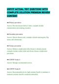 USPSTF ACTUAL TEST QUESTIONS WITH &NewLine;COMPLETE SOLUTION PREMIUM REVIEW &NewLine;CONTENT 