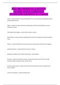 ASU BIO 182 Module 3 Study Guide &ndash; Complete Review&comma; Practice Questions&comma; and Course Exam Preparation