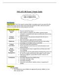 NSG 432 OB Exam 2 Study guide&vert; With complete solution&vert; Updated RATED A&plus; &vert; NEW &vert; Grand Canyon University