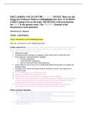 NSG 432 Exam 1 Material&vert; With complete solution&vert; Updated RATED A&plus; &vert; NEW &vert; Grand Canyon University