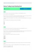 TRADING COMPS WALL STREET PREP 2026&sol;2027 EXAM &lpar;ANSWERED&rpar;