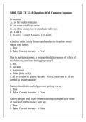 BIOL 1322 CH 12-18 Questions With Complete Solutions