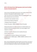 NR 511 CEA Actual Exam 2025&sol;2026 Updated Versions
