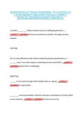 SUPERVISION OF POLICE PERSONNEL 10Th EDITION CH &NewLine;2 EXAM NEWEST 2026 QUESTIONS and CORRECT &NewLine;DETAILED ANSWERS ALREADY GRADED A&plus; 