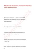 RNRF DCF Exam 2026 Questions And Correct Detailed Verified Answers  Brand New Version