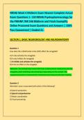 NR546 Week 4 Midterm Exam Newest Complete Actual &NewLine;Exam Questions 1- 150 NR546 Psychopharmacology for &NewLine;the PMHNP &sol;NR 546 Midterm and Finals Examplify &NewLine;Online Proctored Exam Questions and Answers &vert; 100&percnt; &NewLine;Pass Guaranteed &vert; Graded A&plus;&period;