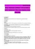 Association of Women's Health&comma; Obstetric and Neonatal Nurses &lpar;AWHONN&rpar; Fetal Heart Monitoring Basics EXAM STUDY GUIDE 2026&sol;2027 ACCURATE QUESTIONS WITH CORRECT DETAILED SOLUTIONS &vert;&vert; 100&percnt; GUARANTEED PASS NEWEST VERSION