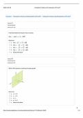 MAT 251&vert; Checkpoint 9&colon; Vectors and the Geometry of R&quest;2 and R&reg;&vert; With a complete solution&vert; Updated RATED A&plus; &vert; NEW EDITION&vert; Straighterline