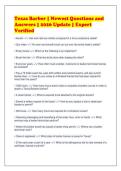 Texas Barber &vert; Newest Questions and&NewLine;Answers &vert; 2026 Update &vert; Expert&NewLine;Verified
