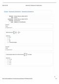 MAT 251&vert; Benchmark 6&colon; Checkpoints 4-6&semi; Attempt review  &vert; With a complete solution&vert; Updated RATED A&plus; &vert; NEW EDITION&vert; Straighterline