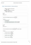 MAT 251&vert;Benchmark 5&colon; Checkpoints 4-5&semi; Attempt review   &vert; With a complete solution&vert; Updated RATED A&plus; &vert; NEW EDITION&vert; Straighterline